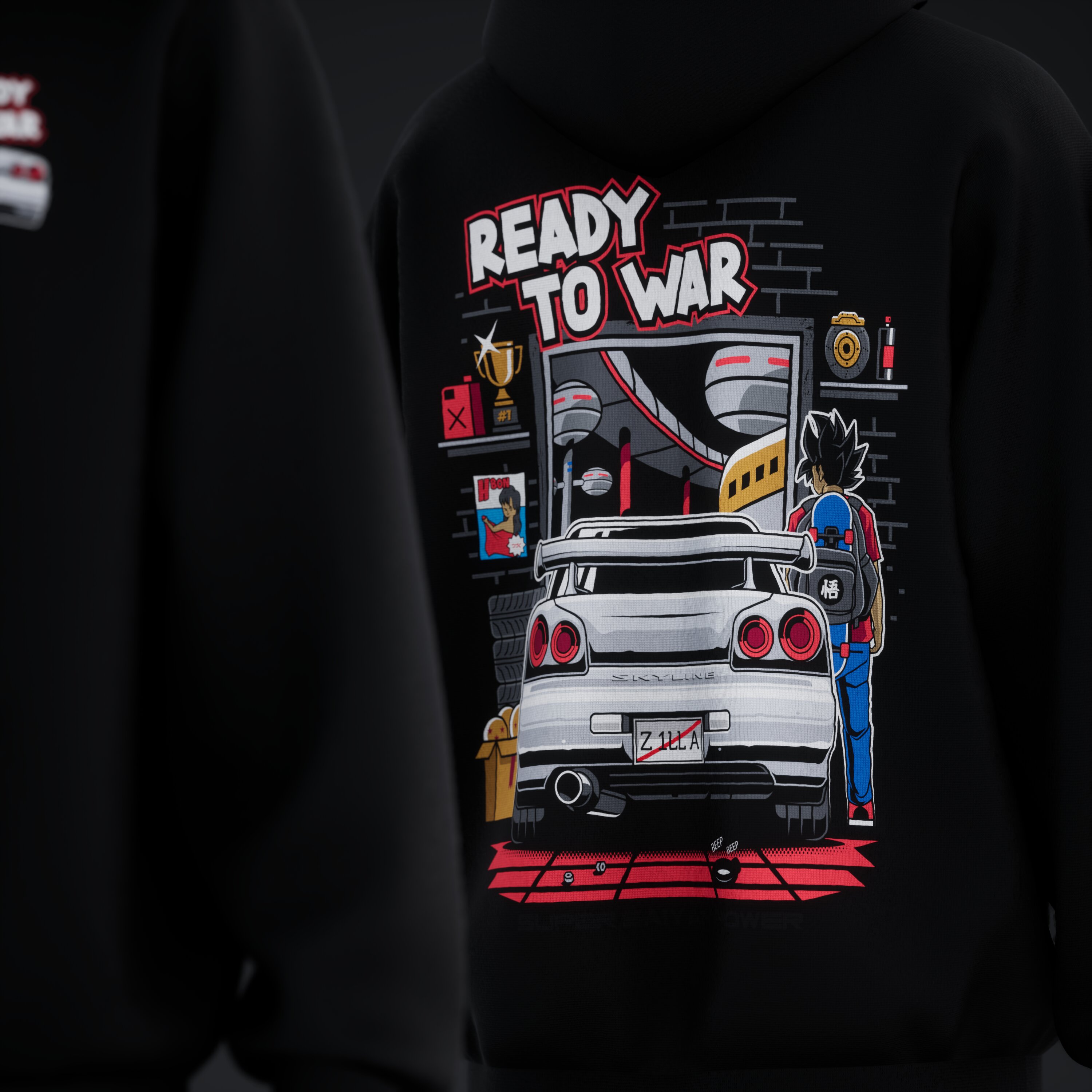 ZesProduct_0726_183158_2 Ready to war - Hoodie