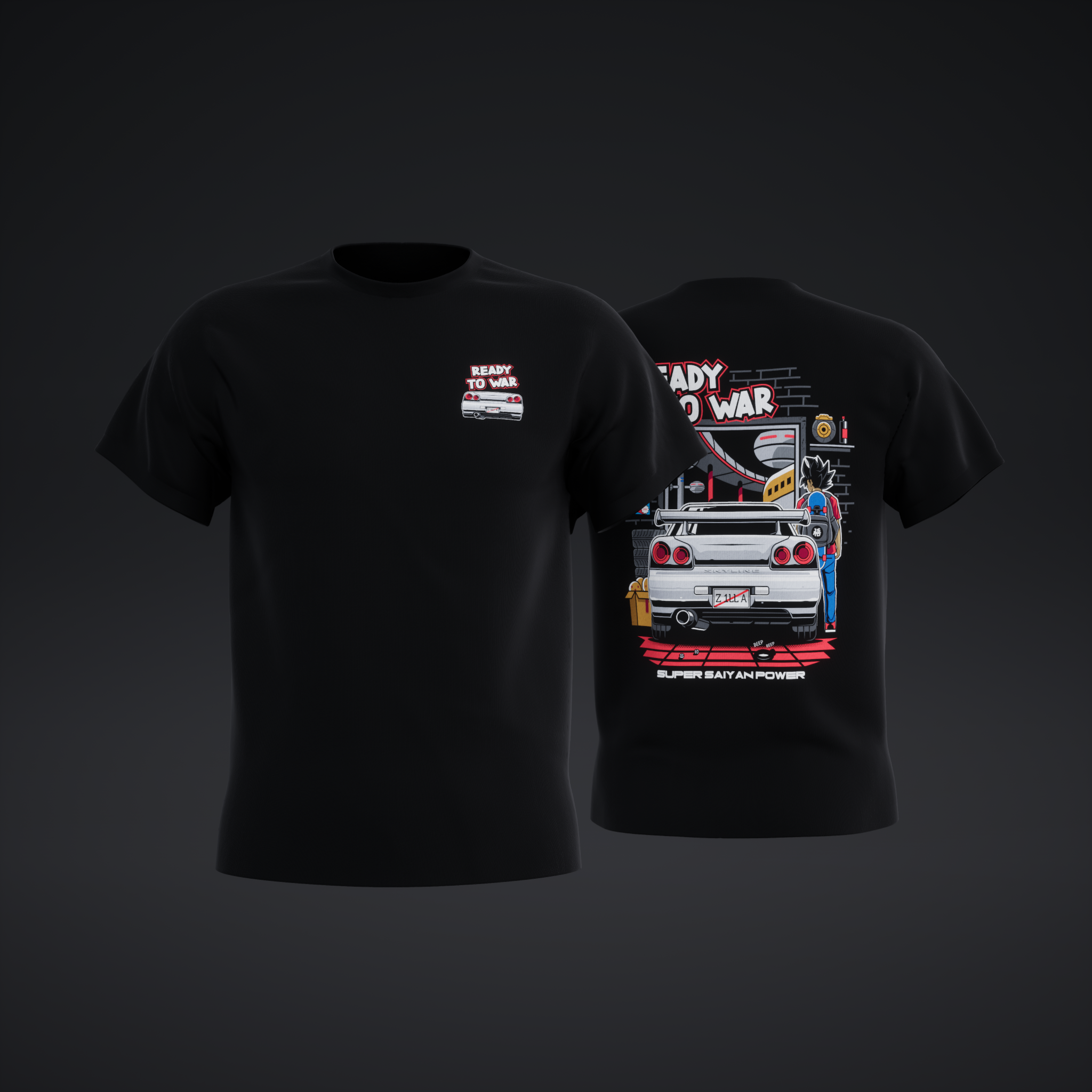 ready to war 2_0726_031909_1 Ready to war - T-Shirt